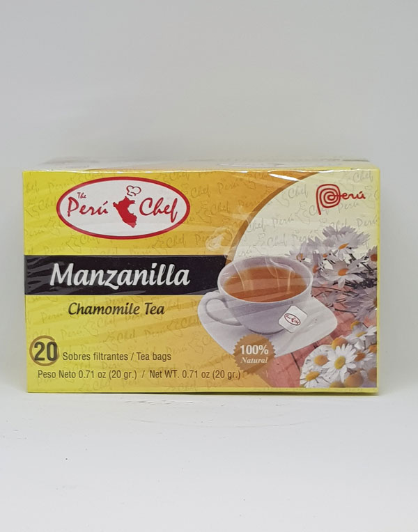 Pure tea Selection manzanilla 6 x 20 porciones en el té de manzanilla nylon-aufgussbeutel 